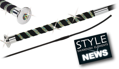Fleck - 'Prisma' Dressage Whip w/ Swarovski Crystal