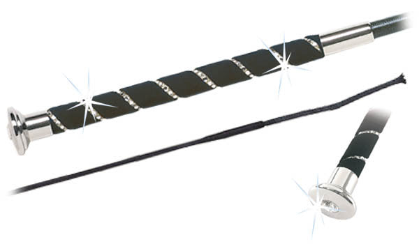Fleck - 'Elements' Dressage Whip w/ Swarovski Crystal