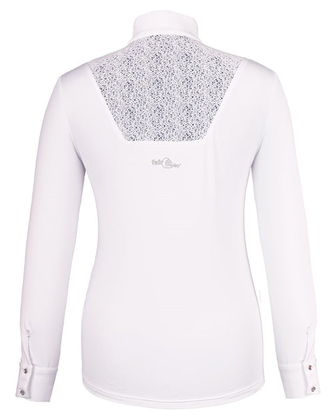 Fair Play Blanca Long Sleeve Show Shirt- Women's