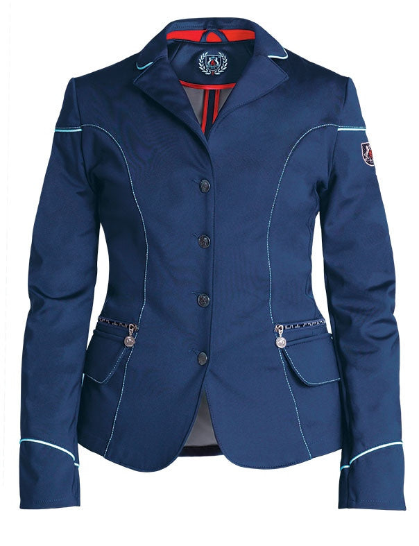 Fair play veste de tournoi veste de spectacle Beatric navy Fair play veste de tournoi veste de spectacle Beatric navy