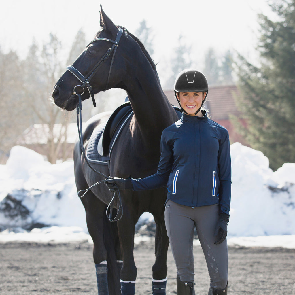 Horze Leah All Season Tights Ladies Full Seat Silicone Breeches TRUSTORI
