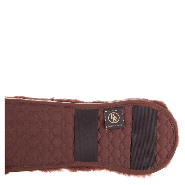 BR Equestrian Girth Cover with Sheepskin - Dressage