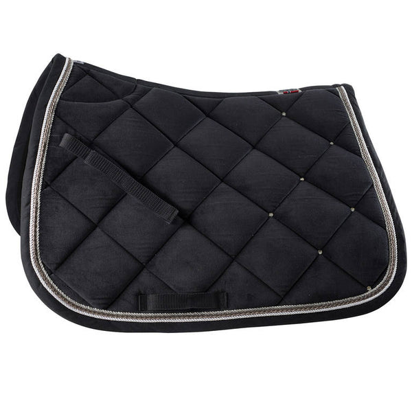 B Vertigo Velour Lux Saddle Pad - GP