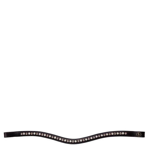 BR Browband Curved w/ SWAROVSKI Crystal/Opal, TRUSTORI