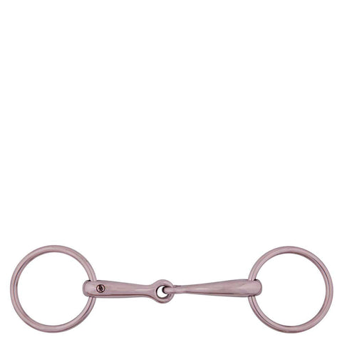 BR Loose Ring Snaffle Bit Single Jointed, TRUSTORI