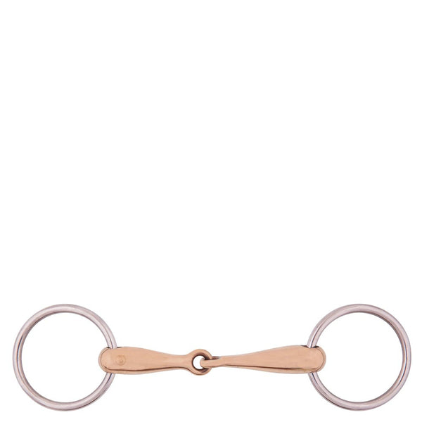 BR Loose Ring Snaffle Bit Single Jointed, TRUSTORI