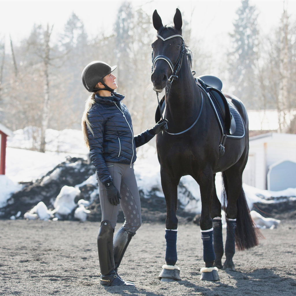 Horze Leah All Season Tights Ladies Full Seat Silicone Breeches TRUSTORI