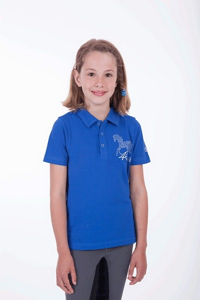 BR 4 Ever Horses 'Palm Coast' Polo Shirt - Short Sleeve - Child, TRUSTORI