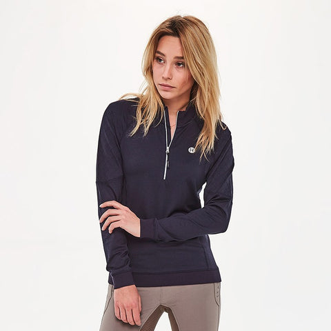 Harcour Isabelle Long Sleeve Techline Polo - Women's