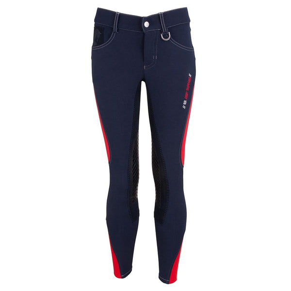 BR - Rijbroek Mika Riding Breeches . Full Seat w/ Silicone - Child, TRUSTORI