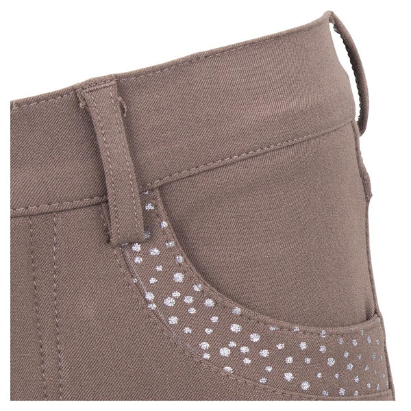 BR 4 Ever Horses - 'Orange' Riding Breeches . Full Seat - Child