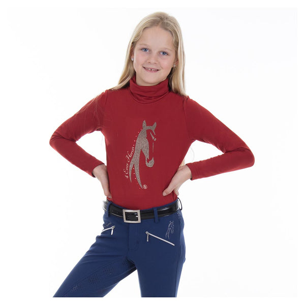 BR 4 Ever Horse - 'Olive' Long Sleeve Turtleneck - Child