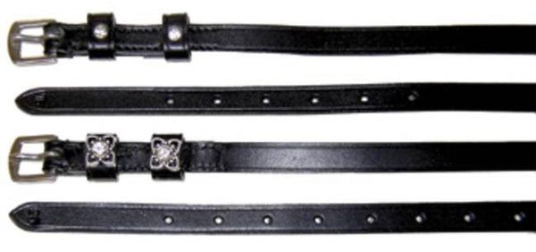 Exselle Fancy Spur Straps w/Flowers