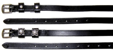 Exselle Fancy Spur Straps w/Flowers