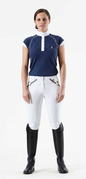 Premier Equine - 'Empoura' Show Shirt . Short Sleeve - Ladies