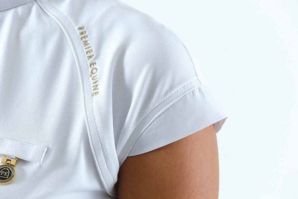 Premier Equine - 'Empoura' Show Shirt . Short Sleeve - Ladies