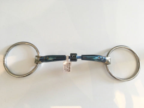 Bombers Bits Loose Ring Elliptical Cable | Sweet Iron Blue Bit