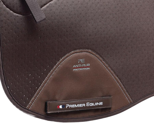 Premier Equine - Shockproof Wool European Saddle Pad - Dressage Square