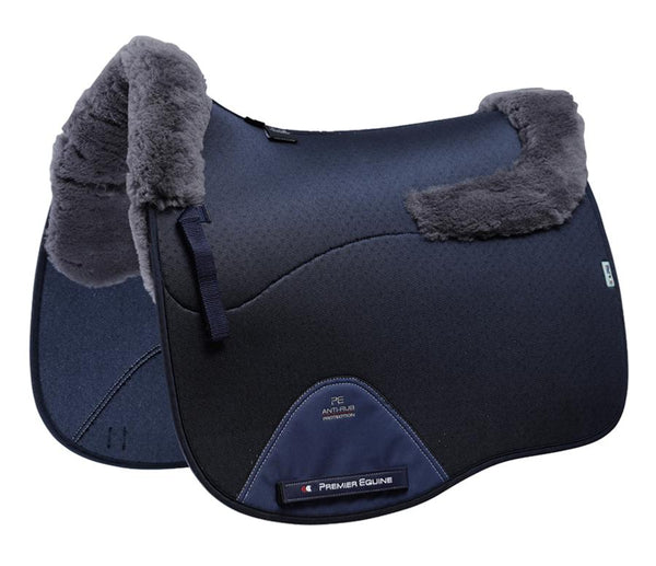 Premier Equine - Shockproof Wool European Saddle Pad - Dressage Square