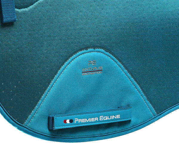 Premier Equine - Shockproof Wool European Saddle Pad - Dressage Square