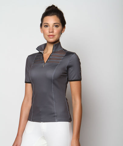 ARISTA Vented Sunblocker 1/4 Zip Shirt - Short Sleeve - Ladies, TRUSTORI