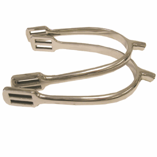 Coronet Continental POW Spurs - 1/2" - Stainless - Ladies, TRUSTORI