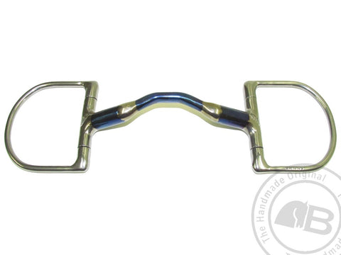 Bombers Bits Dee Happy Tongue | Sweet Iron Blue Bit