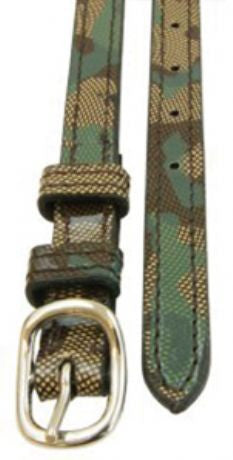 Imperial Riding - 'Print' Leather Spur Straps