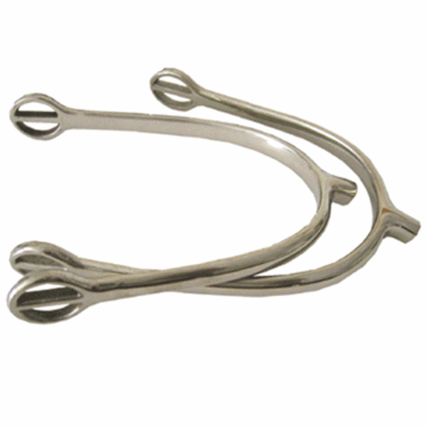 Coronet Tom Thumb Spurs - 1/4" - Stainless - Ladies, TRUSTORI